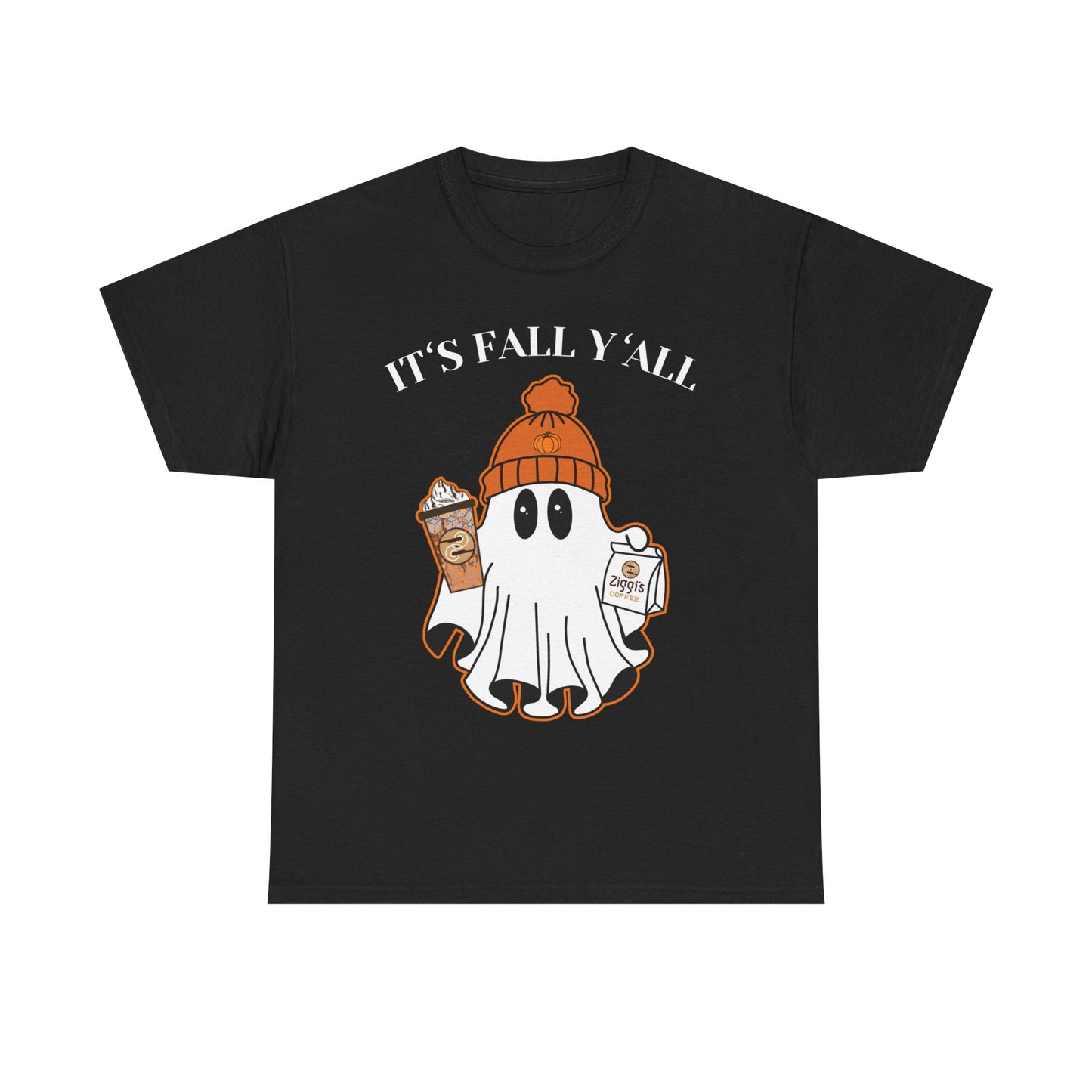 Ziggis Ghost-Themed Fall T-Shirt