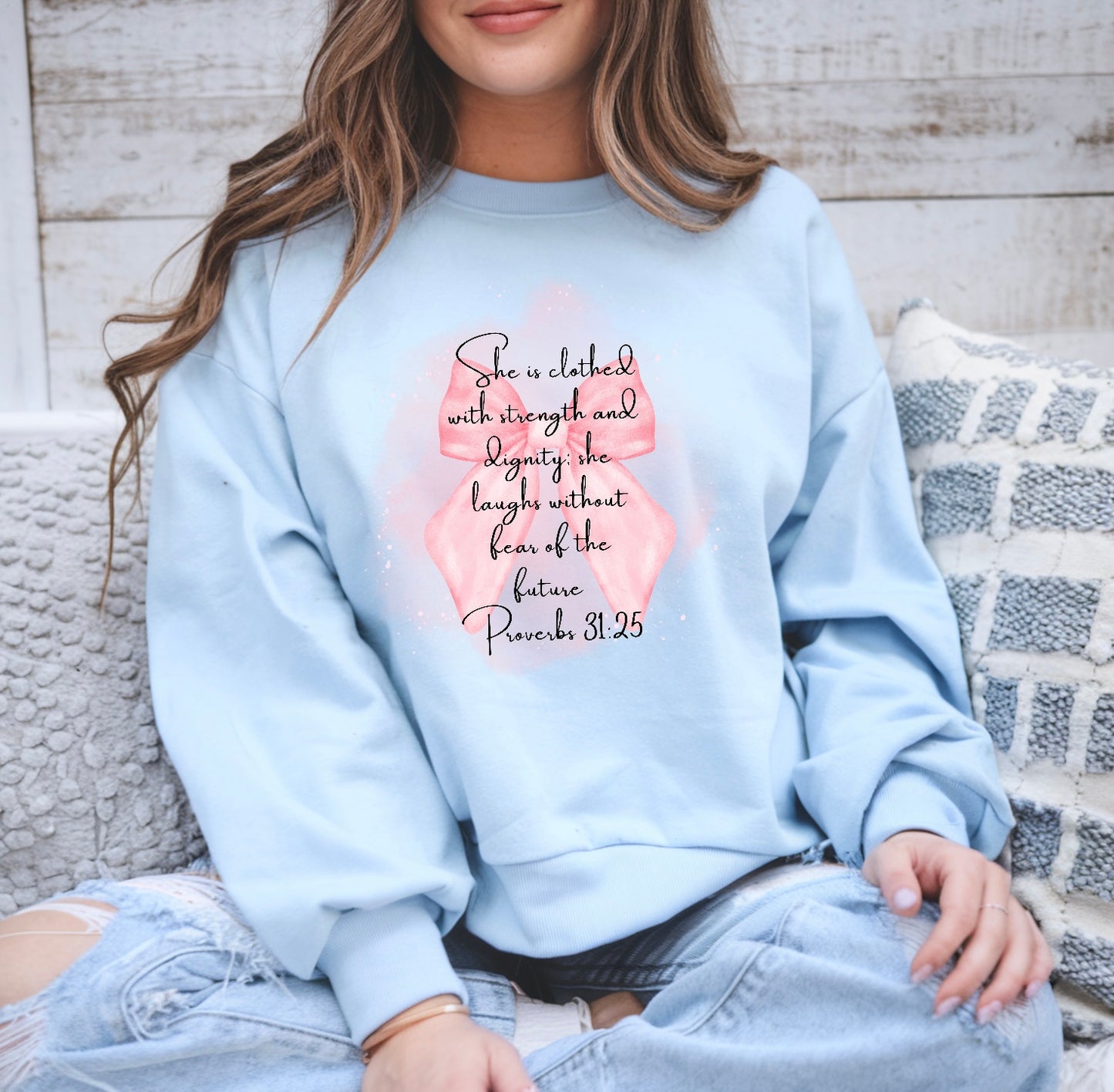 Inspirational Proverbs Crewneck
