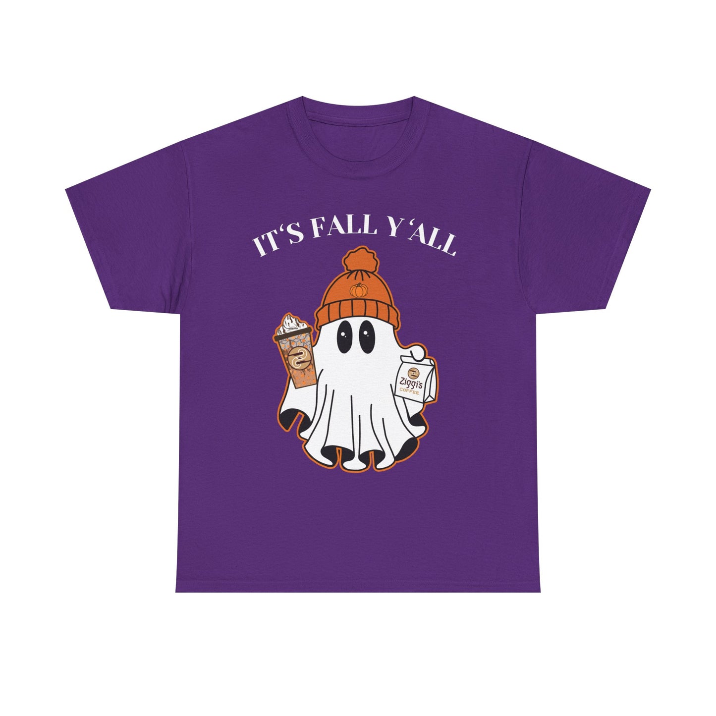 Ziggis Ghost-Themed Fall T-Shirt