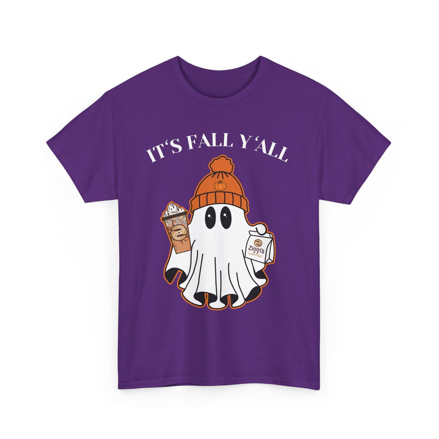Ziggis Ghost-Themed Fall T-Shirt